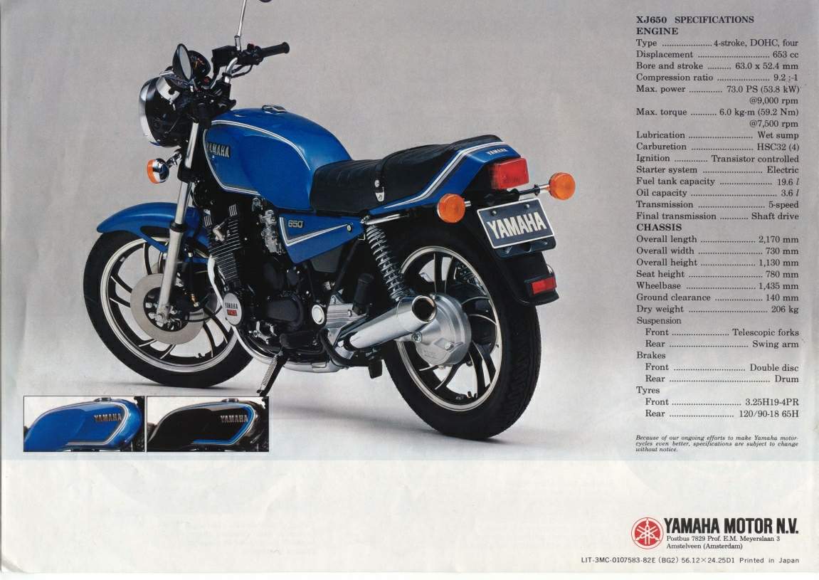 Yamaha XJ650